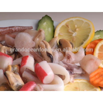 Bolsas de mariscos mixtos congelados